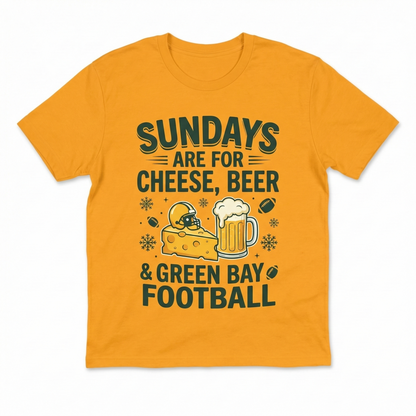 Funny Green Bay Football Game Day Shirt, Wisconsin Pro Football Fan Apparel