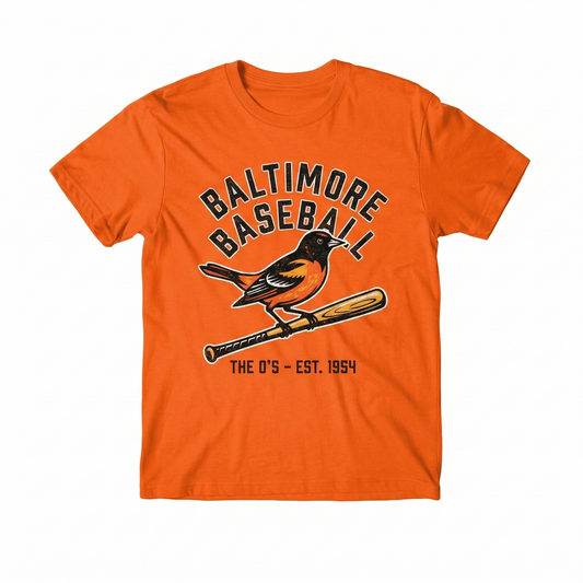 Baltimore Baseball Fan Apparel - Classic O's Retro Style Shirt - T-Shirt, Hoodie, Sweatshirt, Tank Top, Long Sleeve