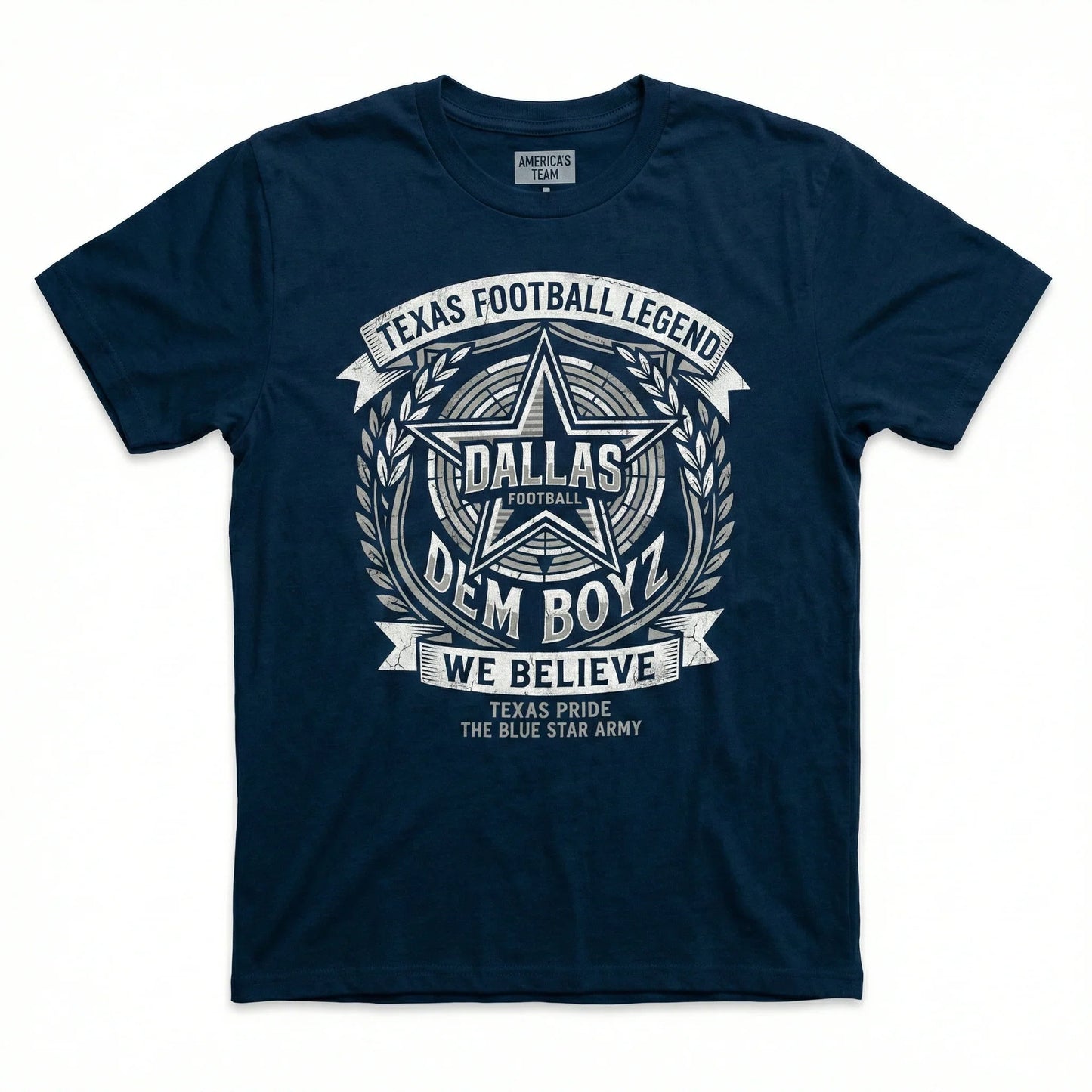 Vintage Dallas Football Game Day Star Apparel - Texas Fan Gear