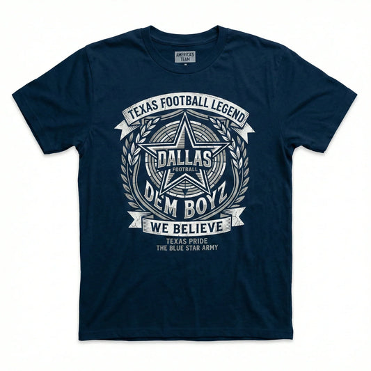 Vintage Dallas Football Game Day Star Apparel - Texas Fan Gear