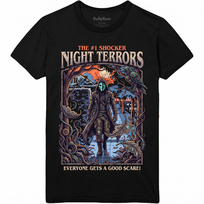 Scary Halloween Ghost Face Slasher Shirt - Spooky Screen Shocker Costume Graphic Unisex Tshirt