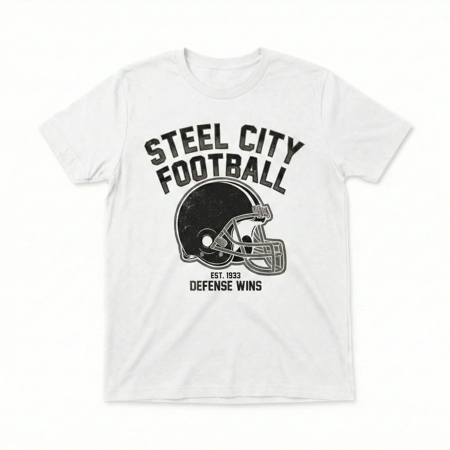 Steel City Football Game Day Essential Apparel | Black and Gold Fan T-Shirt, Hoodie & More