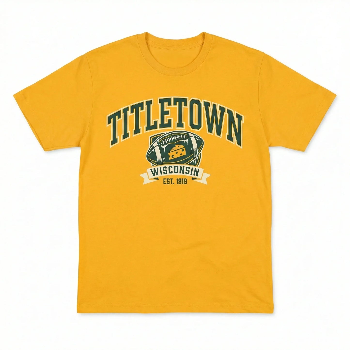 Premium Titletown Football Game Day Apparel | Green & Gold Wisconsin Fan Gear
