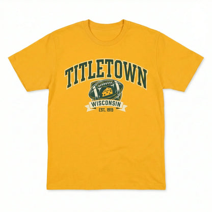 Premium Titletown Football Game Day Apparel | Green & Gold Wisconsin Fan Gear