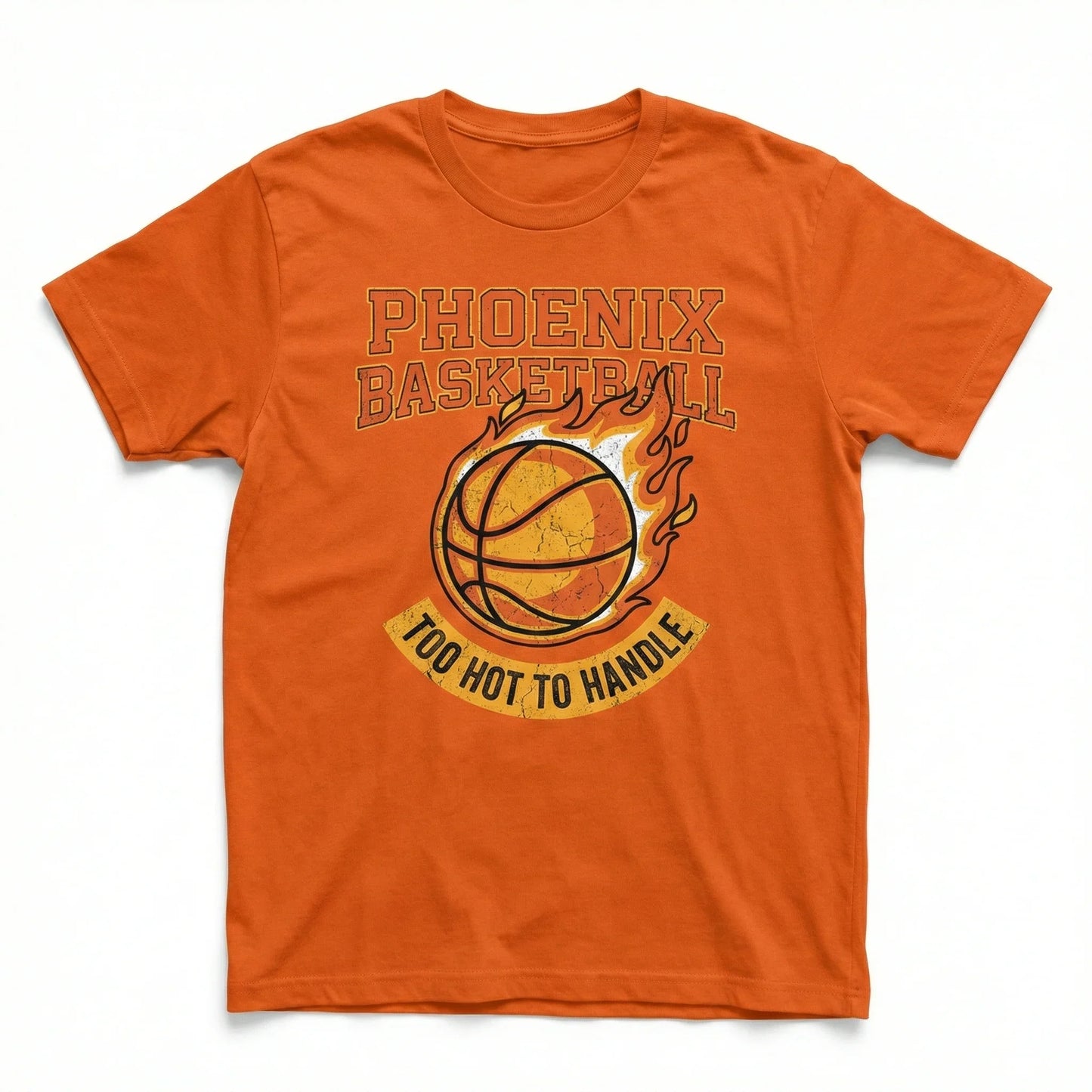 Funny Phoenix Basketball Slogan T-Shirt - Desert Hoops Fan Apparel & Gifts