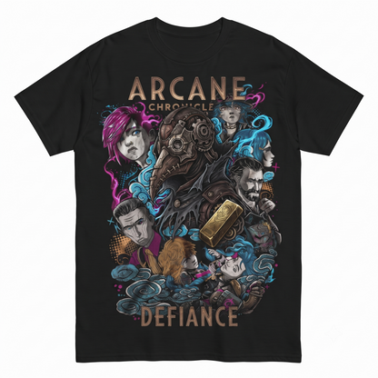 Gaming Inspired Graphic T-Shirt, Unisex Anime Character Art Shirt, Casual Soft Cotton Crewneck Top for Men and Women