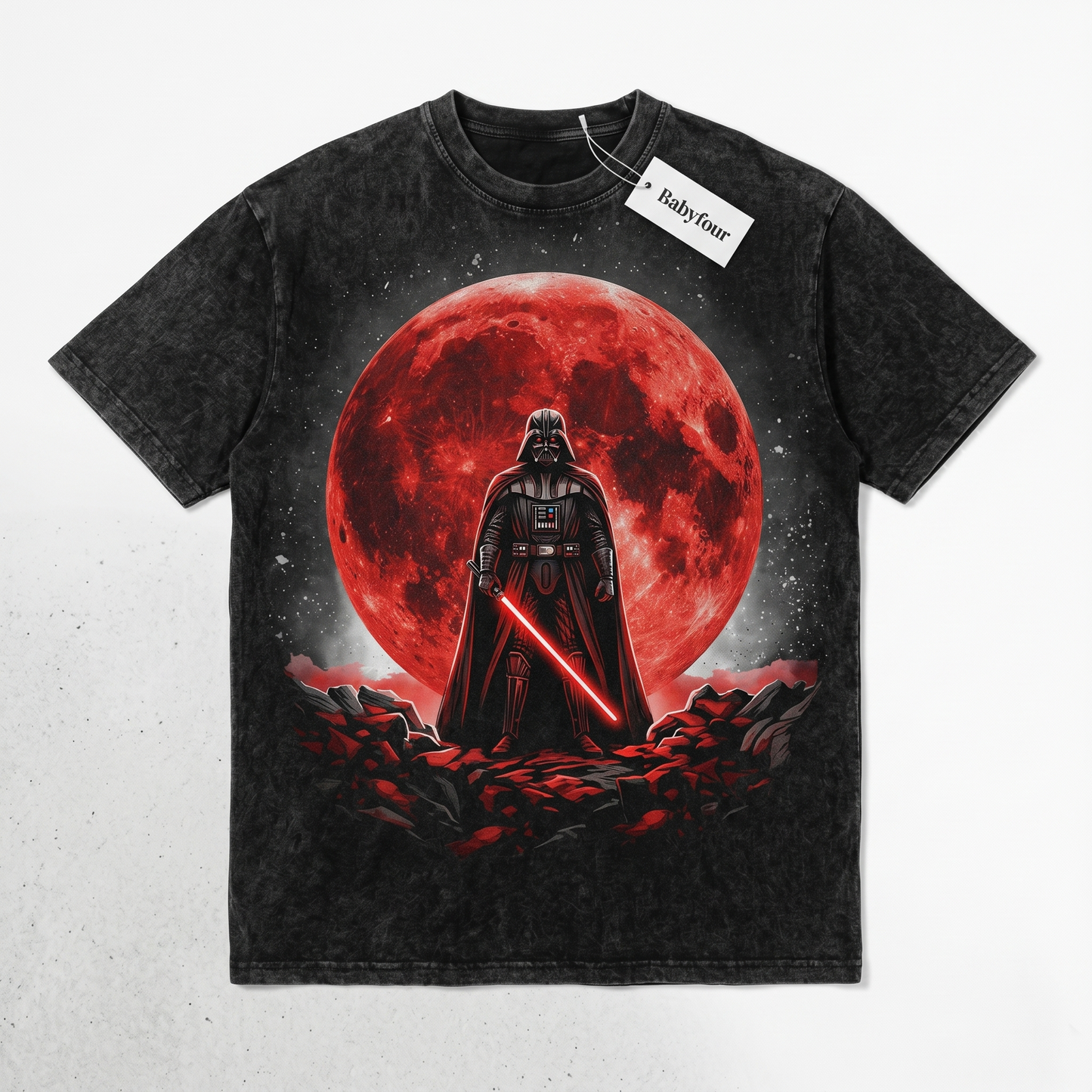 Vintage Galactic Dark Lord Sci-Fi Movie Graphic Unisex T-Shirt