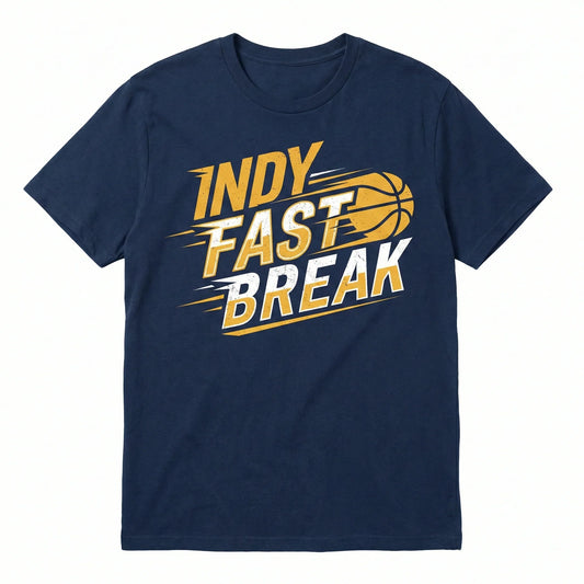 Indiana Basketball "Indy Fast Break" Era Fan Apparel - T-Shirt, Hoodie, Tank Top, Sweatshirt, Long Sleeve