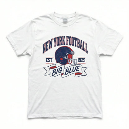 Classic New York Football Fan Gear - Big Blue Tailgate T-Shirt, Hoodie, Tank Top, Long Sleeve, Sweatshirt