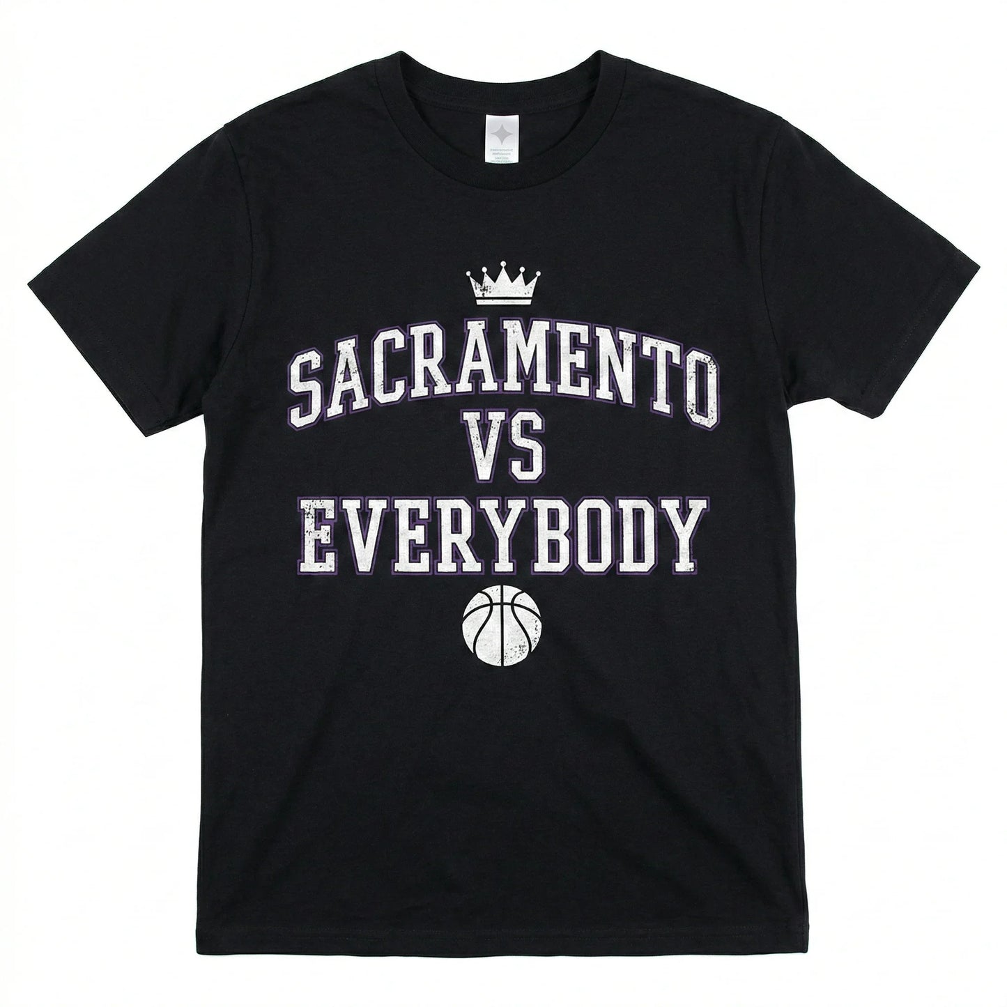 Sacramento Kings "Sacramento vs Everybody" Fan Apparel - Bold Slogan T-Shirt, Hoodie, Sweatshirt