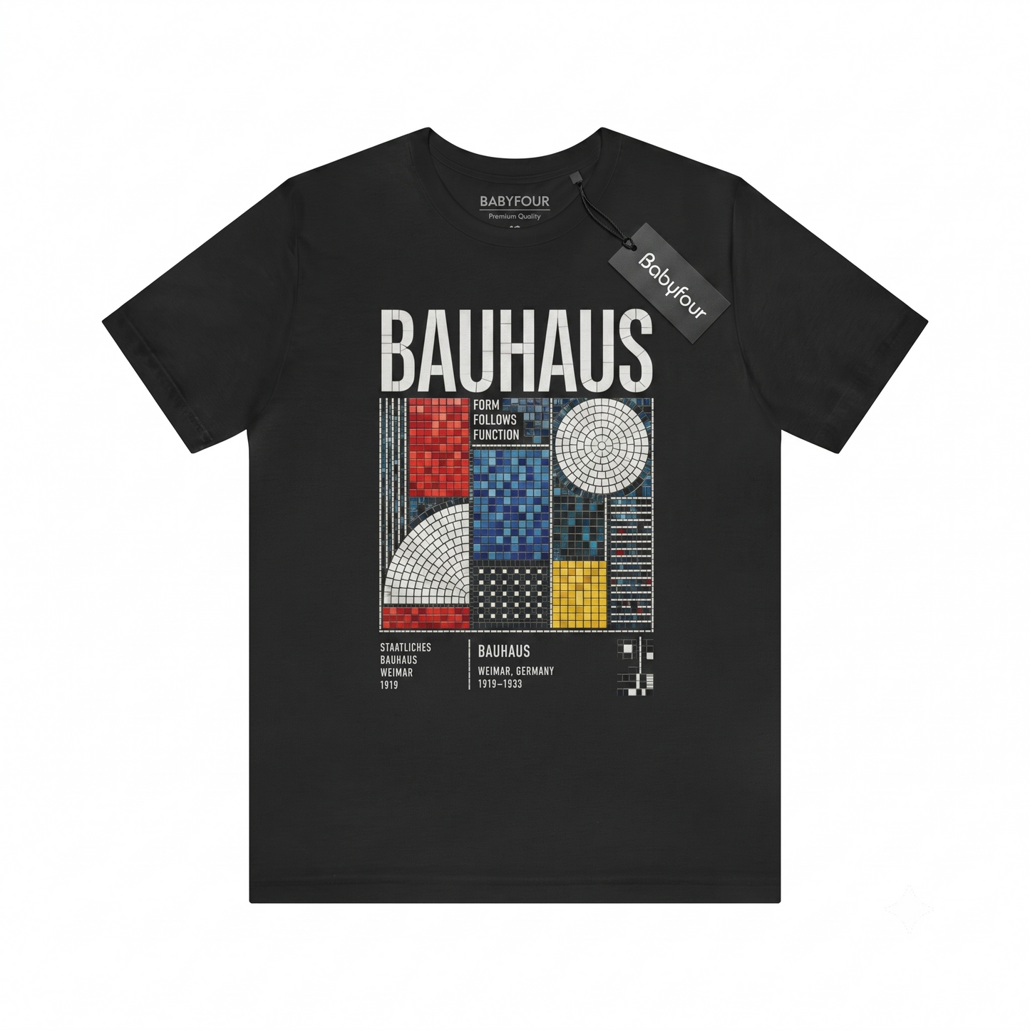 Bauhaus Form Follows Function Retro German Art Movement Unisex T-shirt