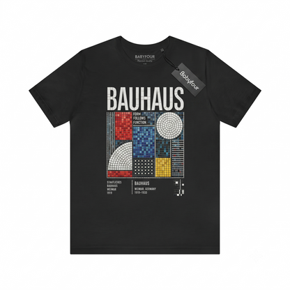 Bauhaus Form Follows Function Retro German Art Movement Unisex T-shirt