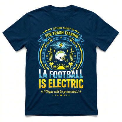 Funny LA Football Rivalry Slogan Apparel | Sunday Tailgate Bolt Fan Gear