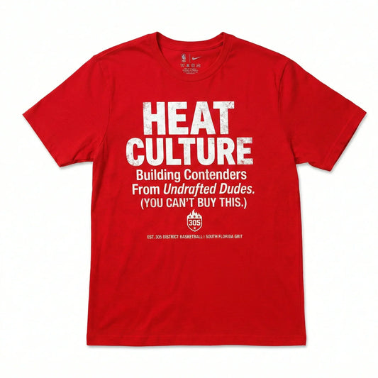Unique Miami Heat Culture Slogan Fan Apparel | Funny Gritty Basketball Shirt