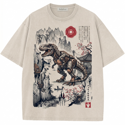 Vintage T-Rex Dino Park Graphic Shirt, Retro 90s Prehistoric Dinosaur Unisex Tshirt