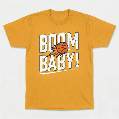 Indiana Basketball "Boom Baby!" Iconic Catchphrase Fan Apparel - T-Shirt, Hoodie, Tank Top, Sweatshirt