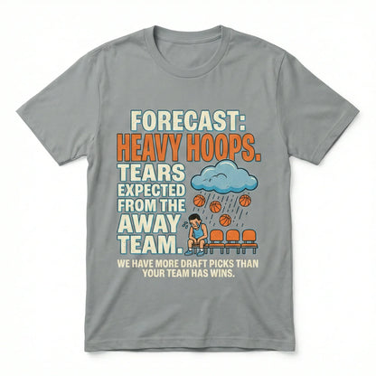Funny Loud City Basketball Graphic Apparel | Heavy Hoops Sarcastic Fan Gear | Game Day T-Shirt & Hoodie