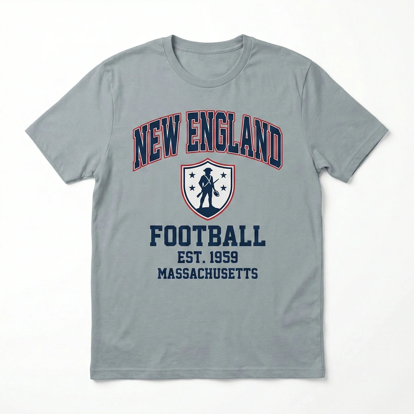 New England Football Gameday Legacy Apparel Collection - Established 1959 Massachusetts Fan Gear - Retro Athletic Style Tees, Hoodies, Tanks
