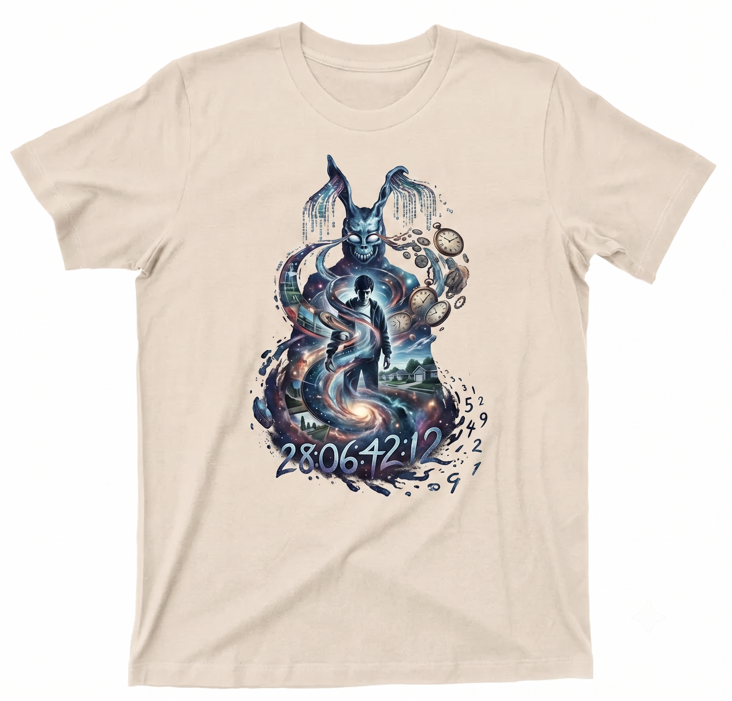 Retro Halloween Countdown Graphic Tee - Sci-Fi Thriller Movie Inspired Unisex T-Shirt