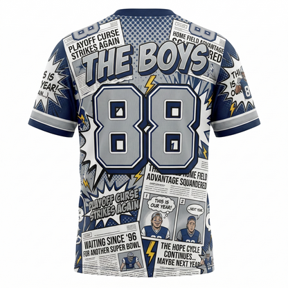 Dallas Football "This Is Our Year Again" Satirical Fan Jersey AOP