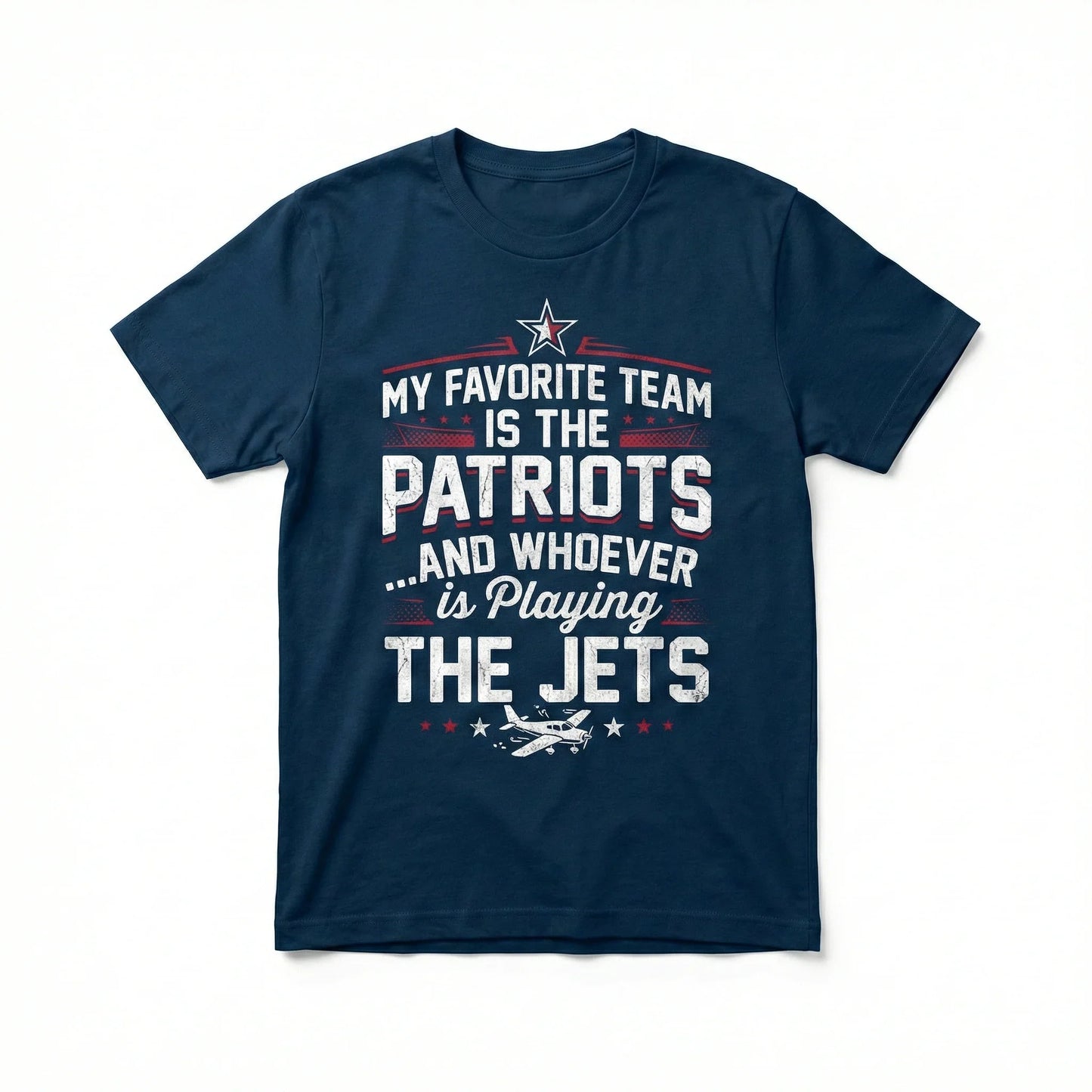 Funny New England Football Anti-Jets Rivalry Slogan Shirt & Hoodie