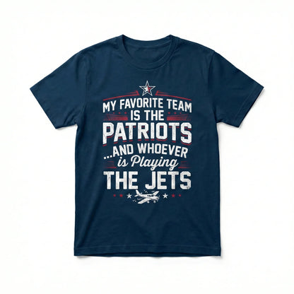 Funny New England Football Anti-Jets Rivalry Slogan Shirt & Hoodie