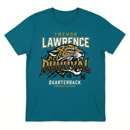 Jacksonville Jaguars "DUUUVAL" Football Fan Apparel | Trevor Lawrence T-Shirt, Hoodie & More