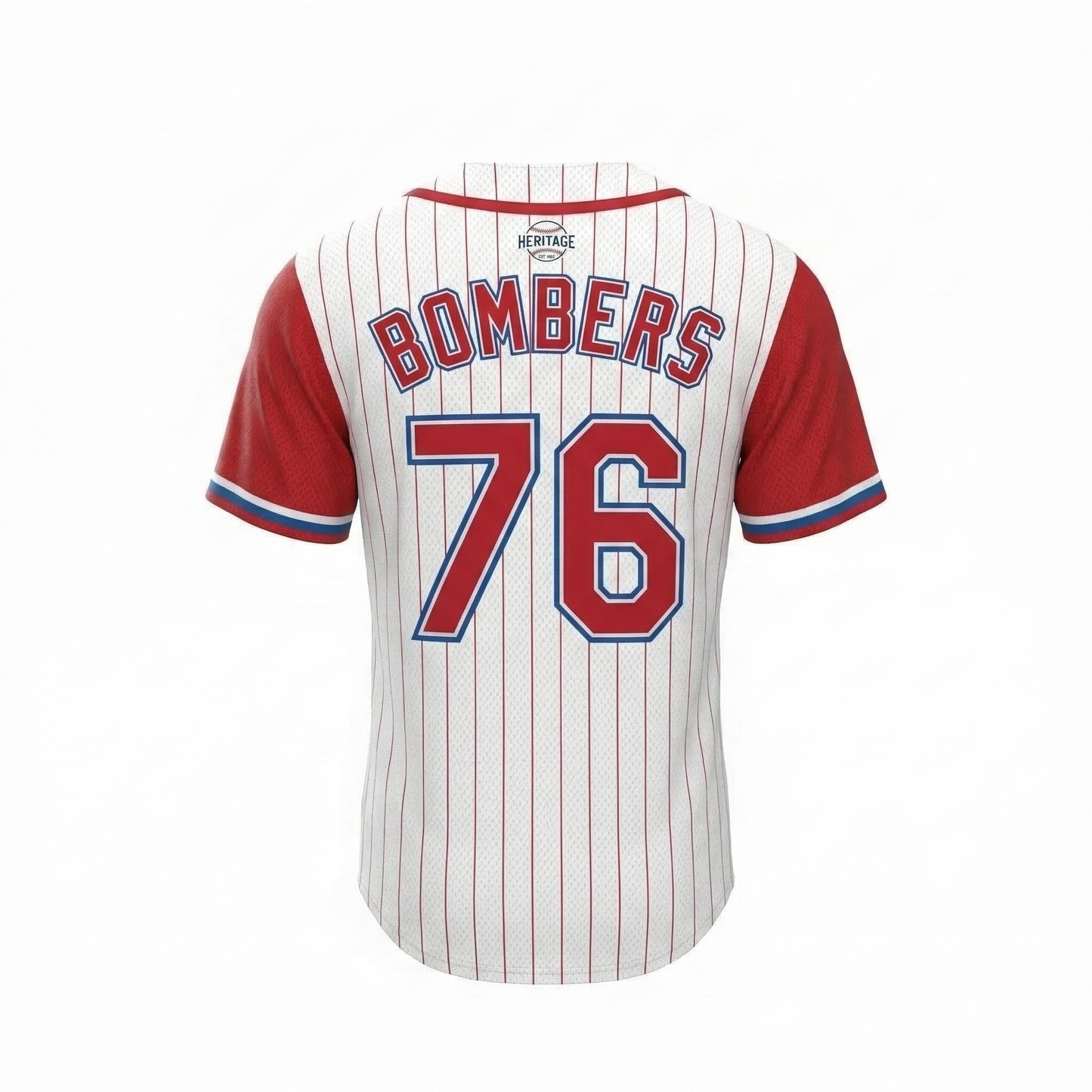 Philadelphia Baseball Jersey Heritage Classic Short Sleeve Button-Up - Men's & Women's Apparel