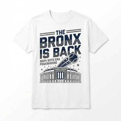 Bronx Baseball 2024 "Soto Era" Powerhouse Lineup Fan Gear - T-Shirt, Hoodie, Sweatshirt, Tank Top
