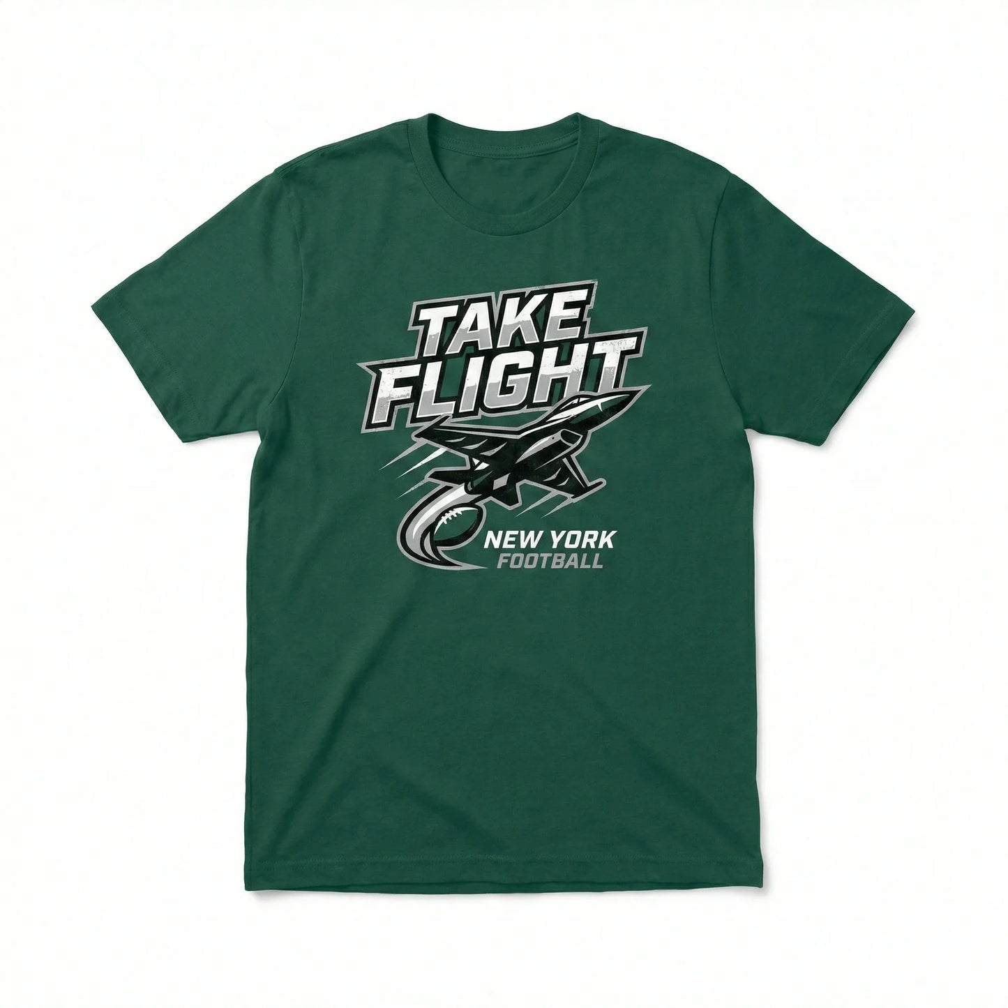 Premium New York Football "Take Flight" Trend Apparel | Fan Gear T-Shirt, Hoodie & More