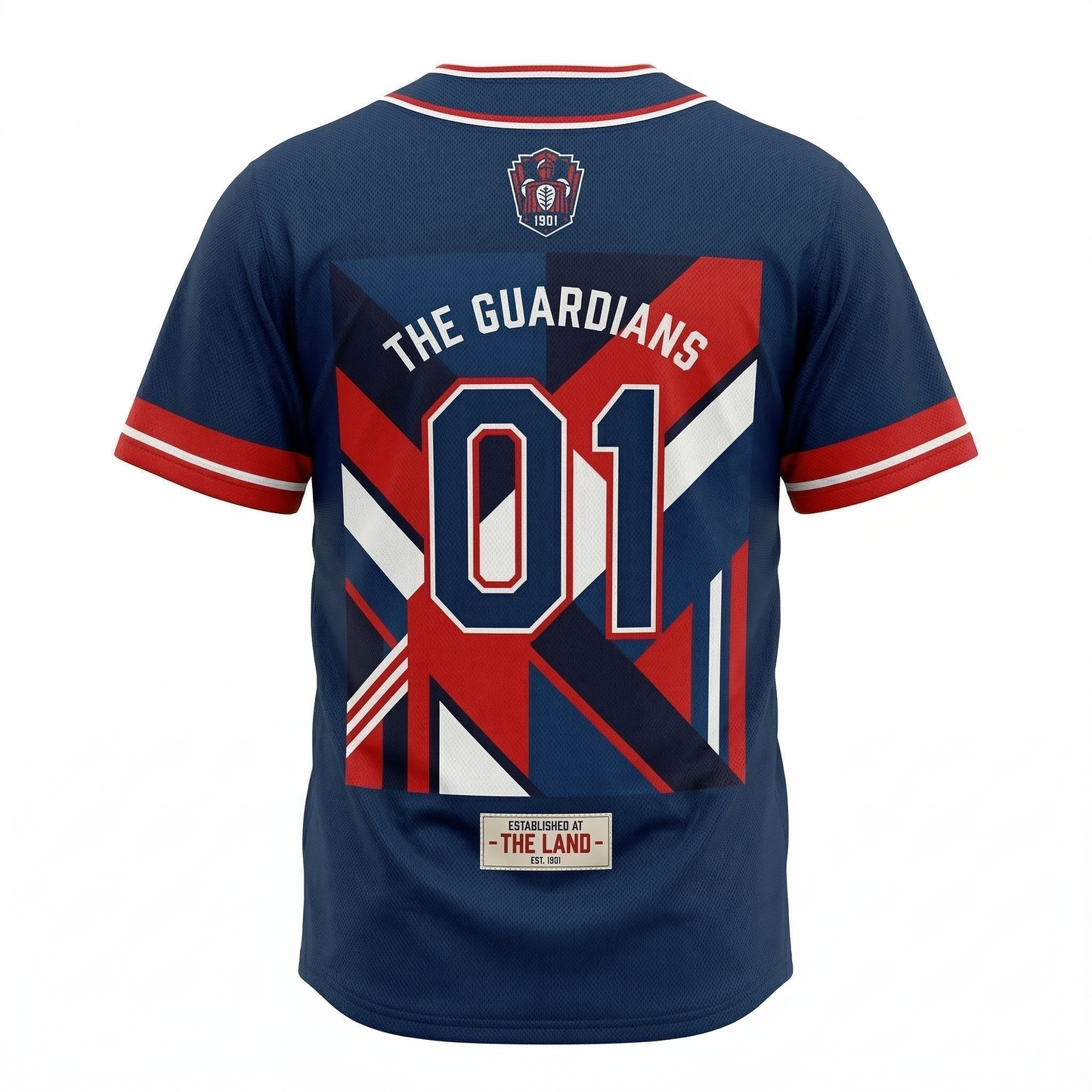 Unisex Cleveland Baseball Button-Up Jersey - Heritage Hype Collection - The Land Edition