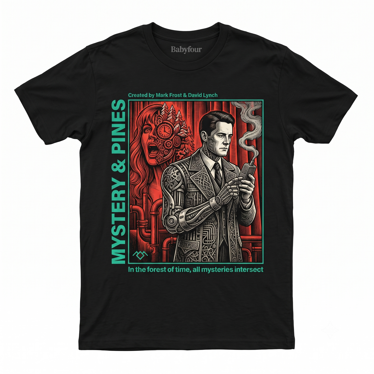 Classic 90s Mystery Drama TV Show Fan Merchandise Vintage Style Unisex T-shirt