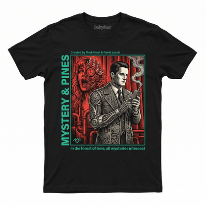 Classic 90s Mystery Drama TV Show Fan Merchandise Vintage Style Unisex T-shirt