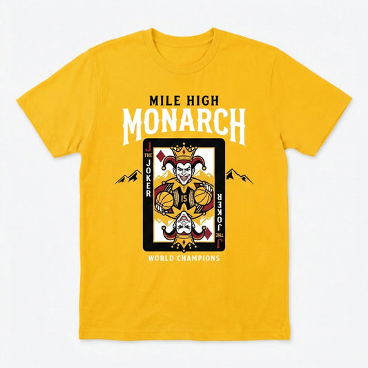 Mile High City MVP Basketball Fan Apparel - Vintage Colorado Hoops T-Shirt, Hoodie & Sweatshirt