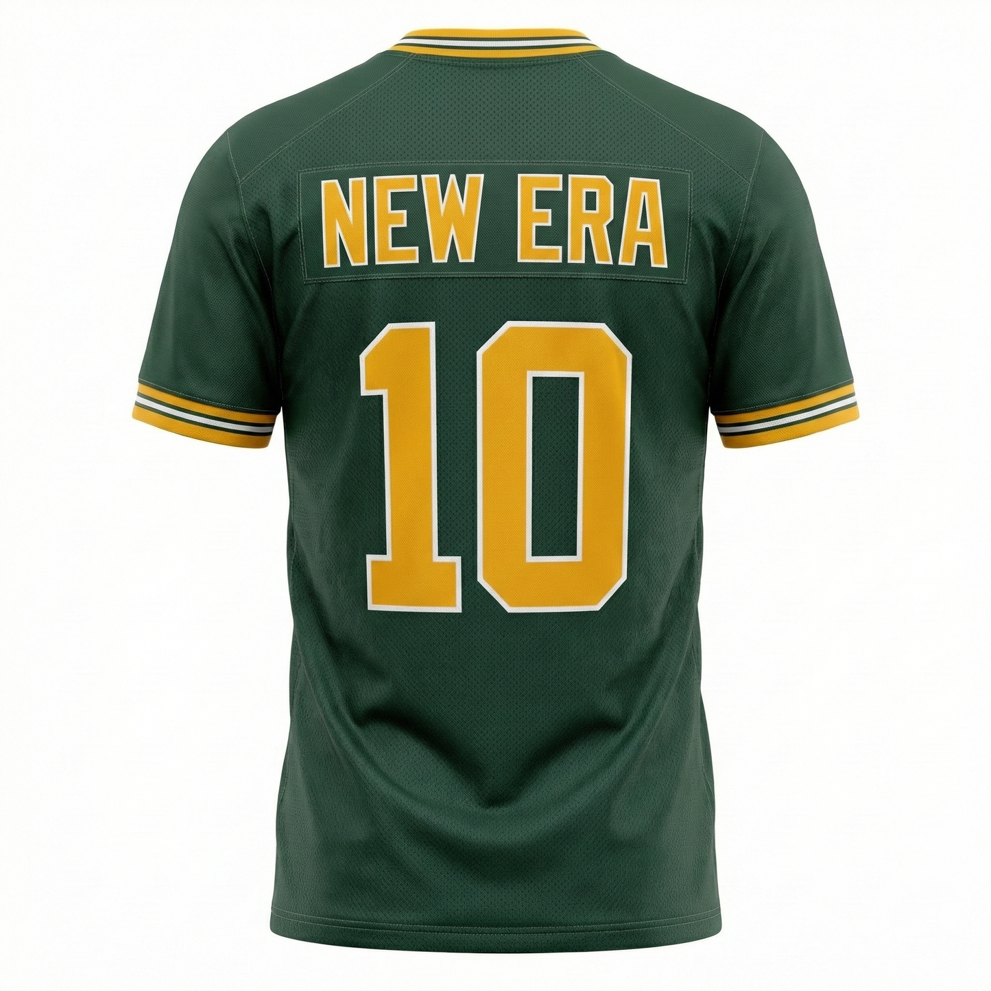 Green Bay Titletown Pro-Style Football Jersey | Wisconsin Gridiron New Era AOP Apparel