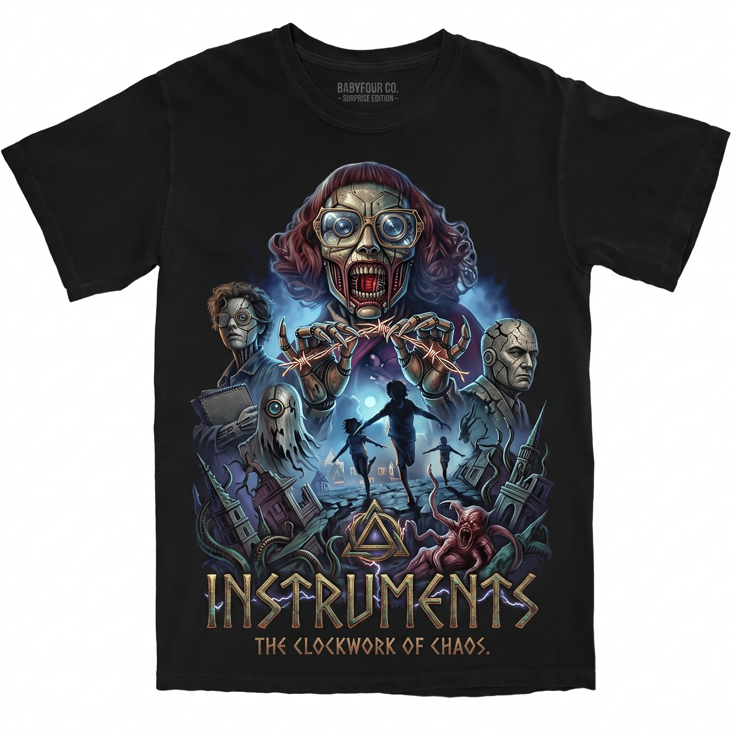Mystic Weapons Graphic Tee Into the Dark Gothic Apparel Unisex T-shirt