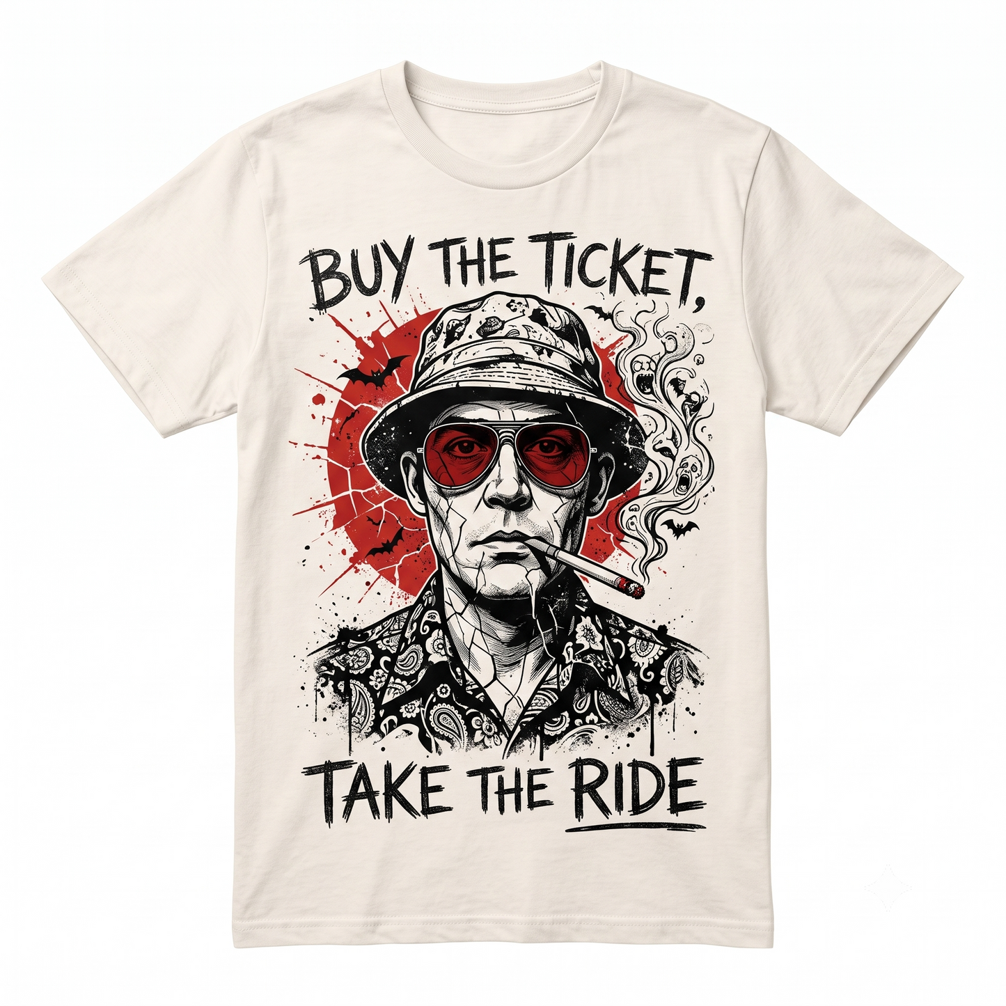 Hunter S Thompson Retro Gonzo Journalism Unisex T-shirt