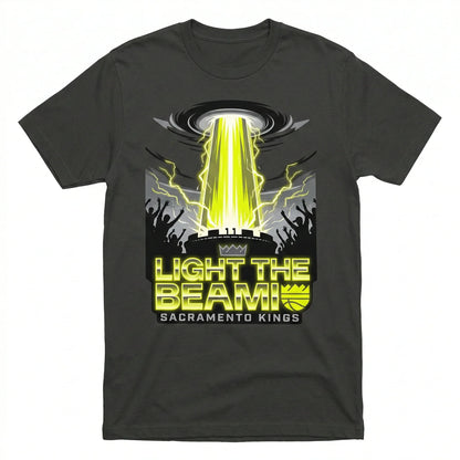 Light The Beam Sacramento Kings Fan Apparel - Purple Laser Victory Shirt, Hoodie, Sweatshirt