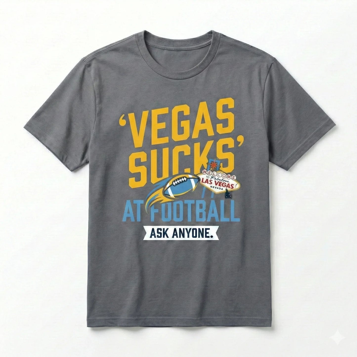 Funny LA Football Rivalry Slogan Apparel | Sunday Tailgate Bolt Fan Gear