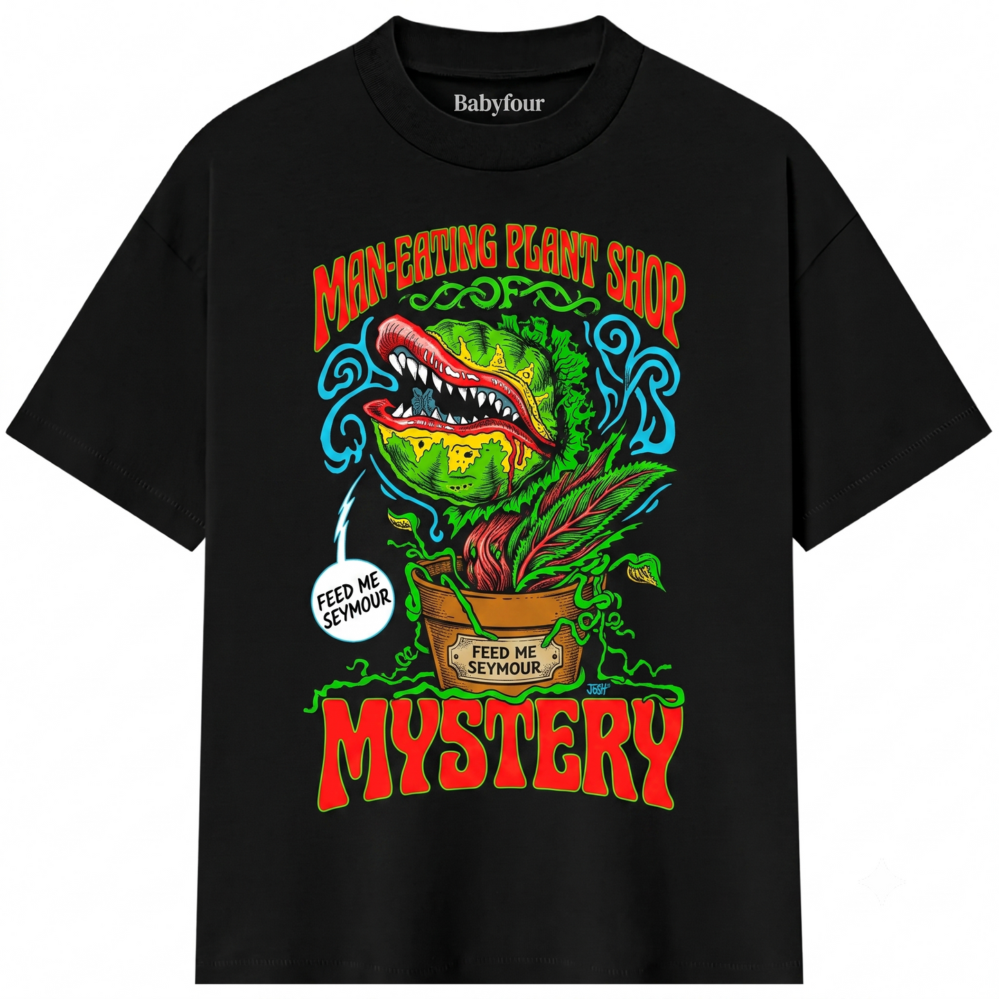 80s Dark Comedy Musical Plant - Feed Me Seymour Horror Unisex T-Shirt