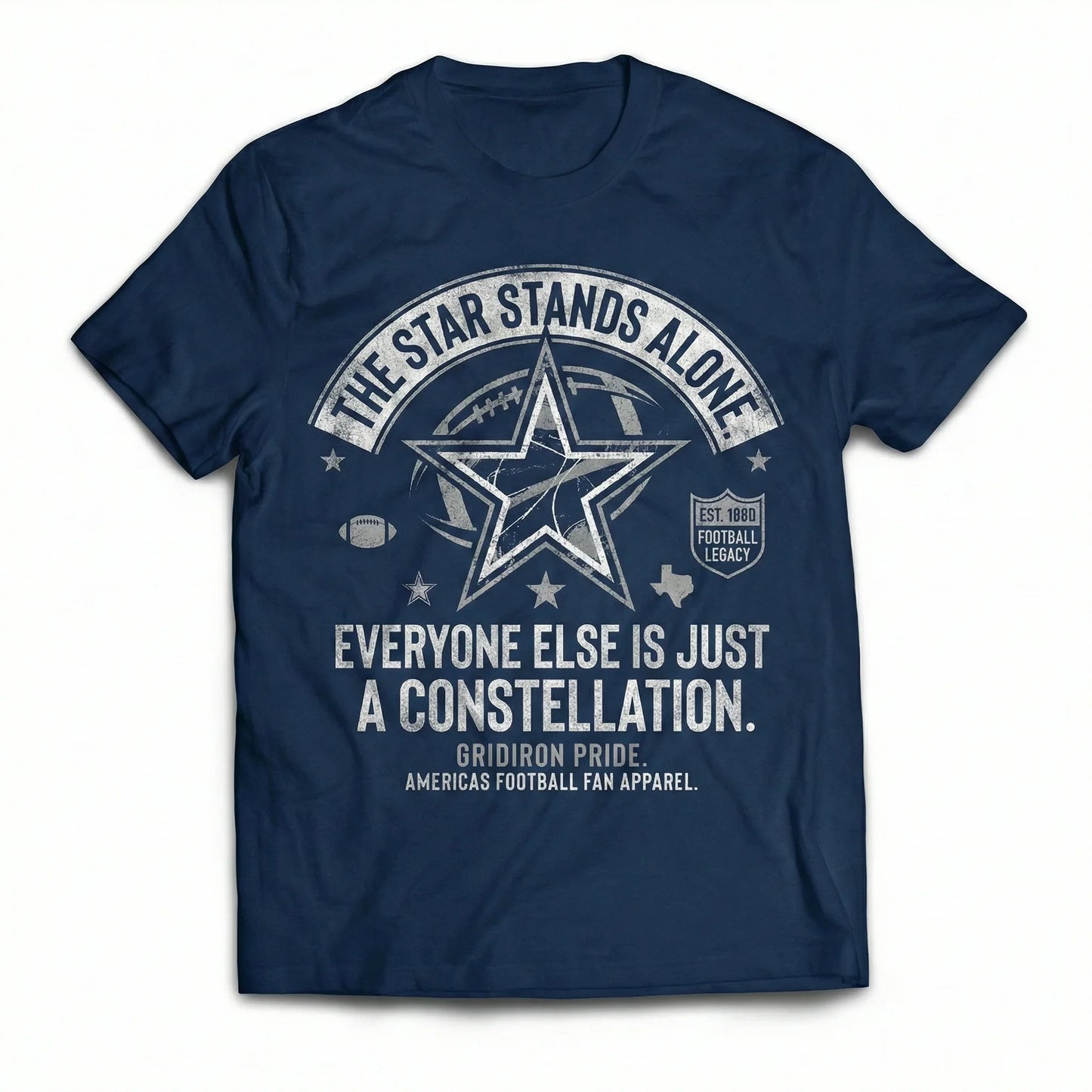 Gridiron Legacy Apparel - America's Football Fan Shirt (Lonestar Style)