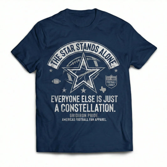 Gridiron Legacy Apparel - America's Football Fan Shirt (Lonestar Style)