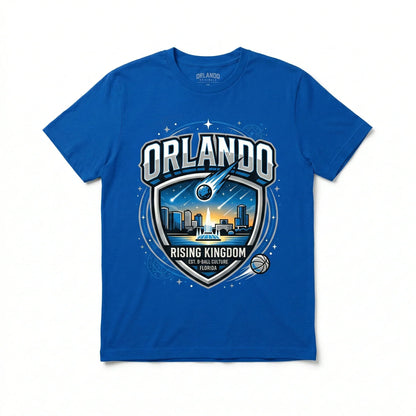 Orlando Basketball Rising Kingdom Graphic Apparel | Unisex Game Day Fan Gear