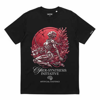 Classic Cybernetic Major Heroic Manga Sci-Fi Graphic Apparel Unisex T-shirt