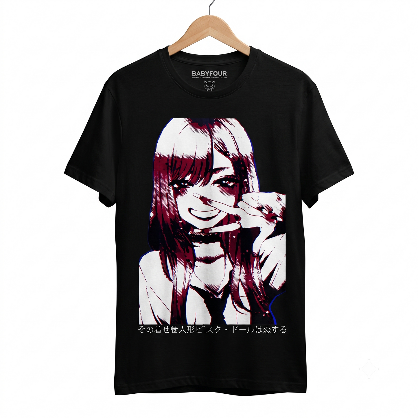 Japanese Aesthetic Manga Girl Graphic Tee, Cosplay Enthusiast Graphic Apparel, Retro Anime Style Waifu Unisex T-shirt