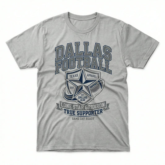Classic Dallas Football Lone Star Fan Apparel - Game Day Gear