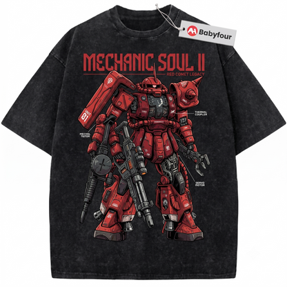 MS-06S Zaku II Shirt, The Gundam Shirt, Anime Shirt, Vintage Tee