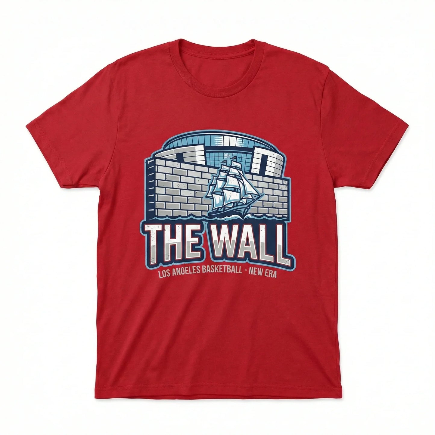 Los Angeles Basketball The Wall Fan Gear - LA Hoops New Era Apparel (T-Shirt, Hoodie, Sweatshirt)
