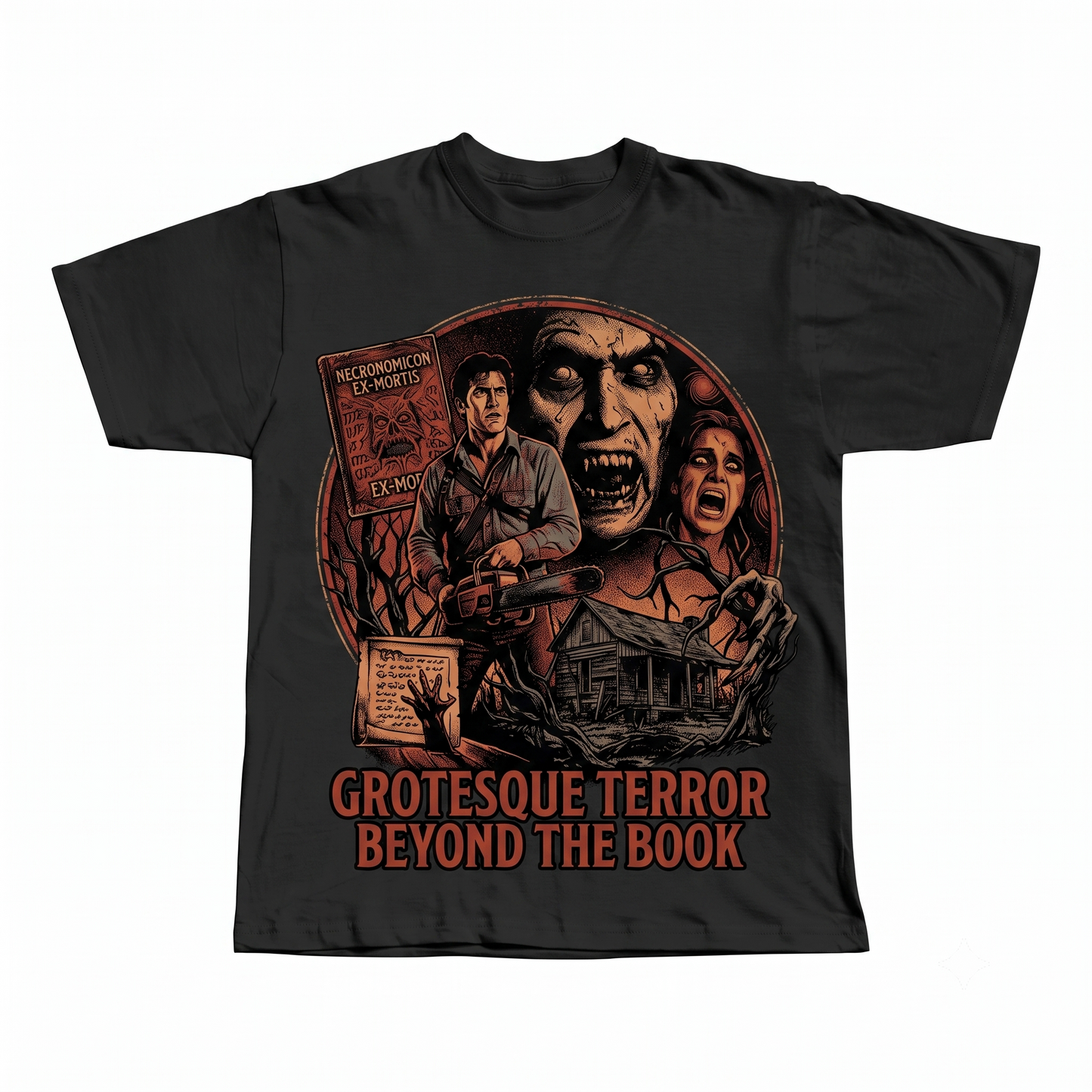 Evil Dead 1981 Graphic Tee  Sam Raimi Horror Film Shirt  Ash Williams Shirt  Necronomicon Tee  80s Cult Horror T-Shirt