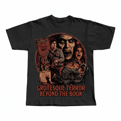 Evil Dead 1981 Graphic Tee  Sam Raimi Horror Film Shirt  Ash Williams Shirt  Necronomicon Tee  80s Cult Horror T-Shirt